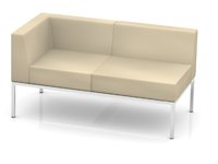 Модульный диван для офиса toform M3 open view Конфигурация M3-2VD